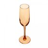 Taca-de-Champagne-Gourmet-200ml-Ambar-Metalizado-Vidro-Lyor