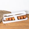 Porta-Ovos-com-Rolamento-Automatico-em-Plastico-Branco-Lyor