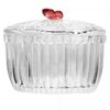 Pote-com-Tampa-Bege-com-Visor-Acrilico-1,8L-Vidro-Lyor