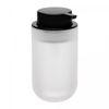 Pote-de-Vidro-com-Tampa-em-Metal-Vegas-Preta-2,3L-Lyor