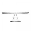 Prato-para-Bolo-com-Pe-e-Tampa-New-Butterfly-30cm-x-25cm-Cristal-Ecologico-Lyor
