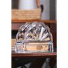 Taca-de-Cappuccino-Deli-Diamante-com-Fio-de-Ouro-210ml-Cristal-Ecologico-Lyor