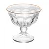 Xicara-de-Cha-com-Pires-New-Butterfly-com-Fio-de-Ouro-180ml-Cristal-Ecologico-Lyor