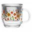 Prato-para-Bolo-com-Pe-New-Butterfly-19cm-x-9cm-Cristal-Ecologico-Lyor