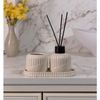 Xicara-de-Cha-com-Pires-Botanique-260ml-Verde-Ceramica-Lyor