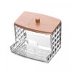 Cacarola-de-Inducao-com-Tampa-de-Vidro-Granito-Chef-22cm-Bege-Aluminio-Revestimento-Ceramico-Lyor