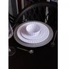 Prato-para-Sobremesa-Gerbera-20cm-Branco-Melamina-Lyor