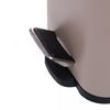 Lixeira-Retangular-com-Pedal-e-Tampa-de-Bambu-5L-Bege-Metal-Lyor