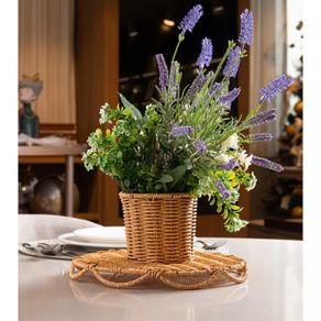 Xicara-de-Cha-com-Pires-Siciliano-260ml-Amarela-Ceramica-Lyor
