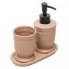 Conjunto-3-Pecas-para-Banheiro-Greece-200ml-Terracota-Ceramica-Lyor