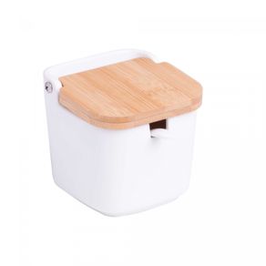 Papa-Bolinha-de-Plastico-e-Aco-Inox-Cinza-Chumbo-8cm-x-4cm-x-7,5cm-Lyor