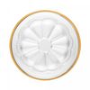 Cacarola-de-Inducao-com-Tampa-de-Vidro-Granito-Chef-22cm-Bege-Aluminio-Revestimento-Ceramico-Lyor