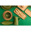 Folha-Decorativa-de-Ceramica-Banana-Leaf-Verde-265cm-x-8cm-x-25cm-Lyor