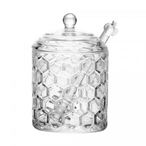Meleira-com-Pegador-Favo-270ml-Cristal-Lyor