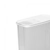 Prato-para-Bolo-de-Plastico-com-Tampa-e-Alca-Butterfly-28cm-x-12cm-Lyor