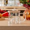 Potiche-de-Cristal-com-Pe-Pumpkin-8,5cm-x-11cm-Lyor