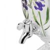 Lixeira-Redonda-com-Tampa-em-Bambu-e-Pedal-5L-Bege-Aco-Inox-Lyor
