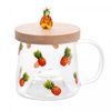 Caneca-de-Vidro-Borossilicato-com-Pires-de-Bambu-Abacaxi-330ml-Lyor