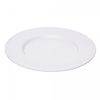Prato-Raso-Aveline-27cm-Branco-Melamina-Lyor