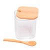 Porta-Tempero-de-Vidro-com-Colher-e-Tampa-de-Bambu-Lines-8cm-x-8cm-x-95cm-–-Lyor