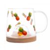 Caneca-de-Vidro-Borossilicato-com-Pires-de-Bambu-Abacaxi-330ml-Lyor