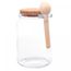 Pote-Redondo-com-Colher-de-Bambu-e-Tampa-de-Cortica-650ml-Vidro-Lyor