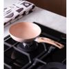 Frigideira-Granito-Chef-Bege-14cm-Aluminio-com-Revestimento-Antiaderente-Lyor