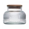 Pote-com-Tampa-de-Bambu-Lumi-750ml-Vidro-Lyor