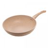 Frigideira-Wok-de-Inducao-em-Aluminio-com-Revestimento-Ceramico-Granito-Chef-Bege-28cm-Lyor