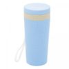 Copo-Termico-de-Bambu-e-PP-Parede-Dupla-com-Alca-e-Tampa-Azul-310ml-Lyor