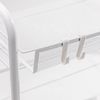 Carrinho-Organizador-Multiuso-de-Metal-5-Prateleiras-com-Rodinhas-Branco-44cm-x-26cm-x-83cm-Lyor