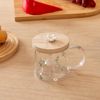 Caneca-de-Vidro-Borossilicato-com-Pires-de-Bambu-Daisy-330ml-Lyor
