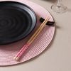 Conjunto-4-Pares-de-Hashis-Sunflower-24cm-x-1cm-Rosa-Bambu-Lyor