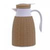 Garrafa-Termica-de-Plastico-Rattan-Marrom-Natural-1L-Lyor
