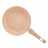 Frigideira-de-Inducao-em-Aluminio-com-Revestimento-Ceramico-Granito-Chef-Bege-24cm-Lyor