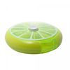 Porta-Comprimidos-Giratorio-de-Plastico-Verde-9cm-x-9cm-x-25cm-Lyor