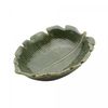 Folha-Decorativa-de-Ceramica-Banana-Leaf-Verde-16cm-x-12cm-x-4cm-Lyor