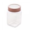 Pote-de-Vidro-com-Tampa-de-Metal-e-Acrilico-Gastro-Rose-300ml-Lyor