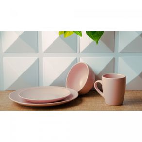 Prato-Raso-de-Ceramica-Cronus-Rosa-27cm-Lyor
