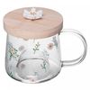 Caneca-de-Vidro-Borossilicato-com-Pires-de-Bambu-Daisy-330ml-Lyor
