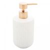 Porta-Sabonete-Liquido-de-Ceramica-Granilite-Clean-Branco-430ml-Lyor