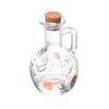 Garrafa-para-Azeite-com-Tampa-de-Cortica-Flora-180ml-Vidro-Lyor