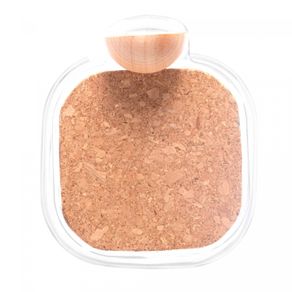 Pote-Quadrado-com-Colher-de-Bambu-e-Tampa-de-Cortica-830ml-Vidro-Lyor