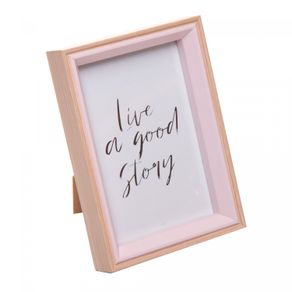 Porta-Retrato-Enjoy-10cm-X-15cm-Rosa-Mdf-Lyor