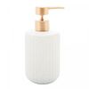 Porta-Sabonete-Liquido-de-Ceramica-Granilite-Clean-Branco-430ml-Lyor