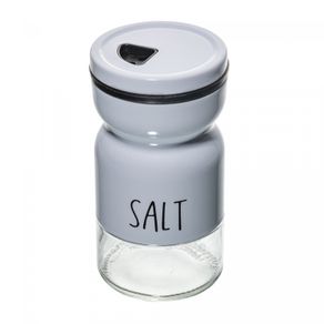 Saleiro-de-Vidro-com-Tampa-de-Metal-Branco-120ml-Lyor