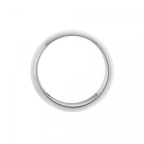 Conjunto-4-Aneis-para-Guardanapo-de-Aco-Niquelado-Circle-Prata-45cm-Lyor