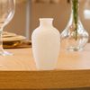 Vaso-Dalia-13cm-x-7cm-Branco-Vidro-Lyor