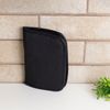 Porta-Documentos-e-Passaporte-de-Poliester-Preto-18cm-x-13cm-x-3cm-Lyor