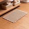Tapete-com-Antiderrapante-para-Banheiro-Waffle-38cm-x-58cm-Bege-Chenille-Lyor